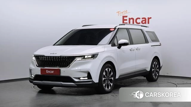 Kia Carnival 4th generation 2023 Белый из Кореи