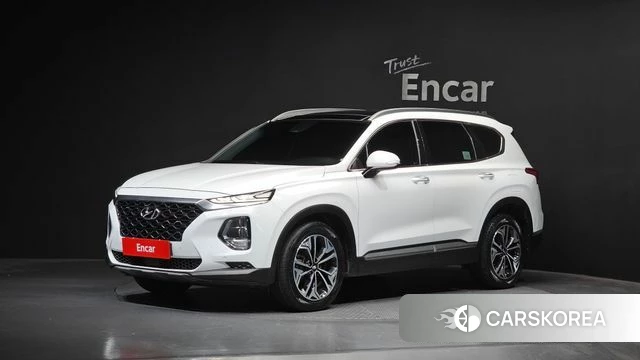 Hyundai Santa Fe TM 2018 Белый из Кореи