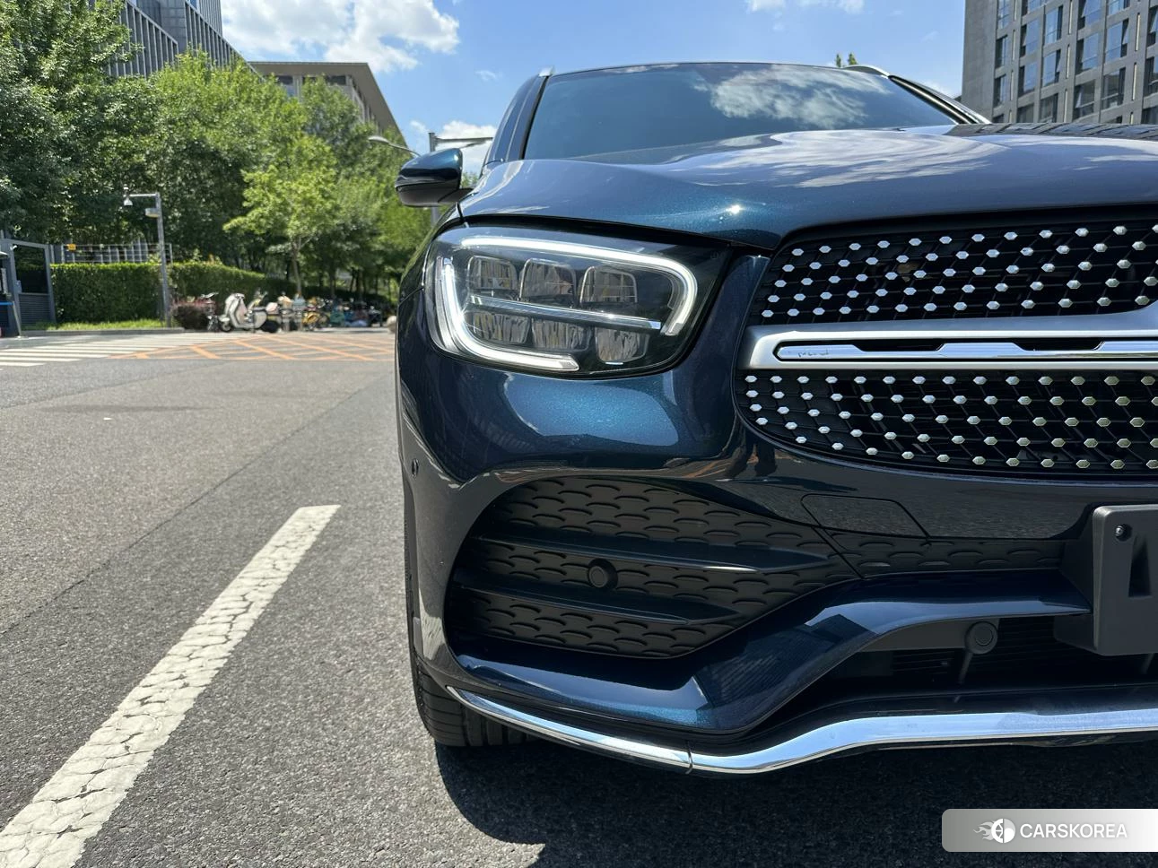 Mercedes-Benz GLC 2020 Синий из Китая