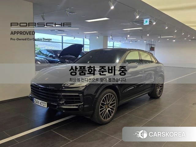Porsche Cayenne (PO536) 2021 Черный из Кореи