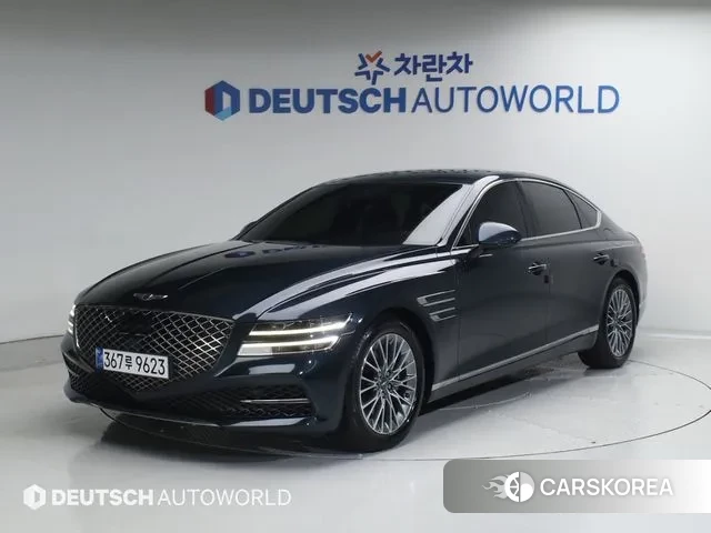 Genesis G80 (RG3) 2022 Темно-зеленый из Кореи