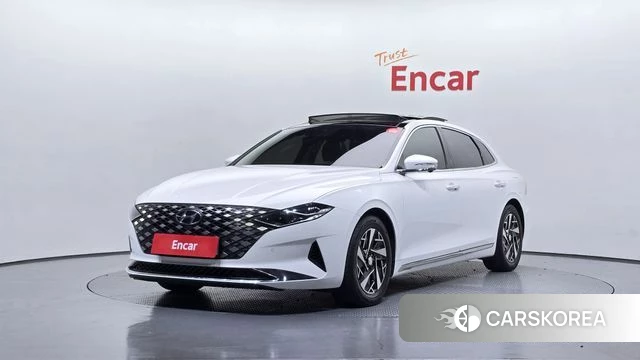 Hyundai The New Grandeur IG Hybrid 2022 Белый из Кореи