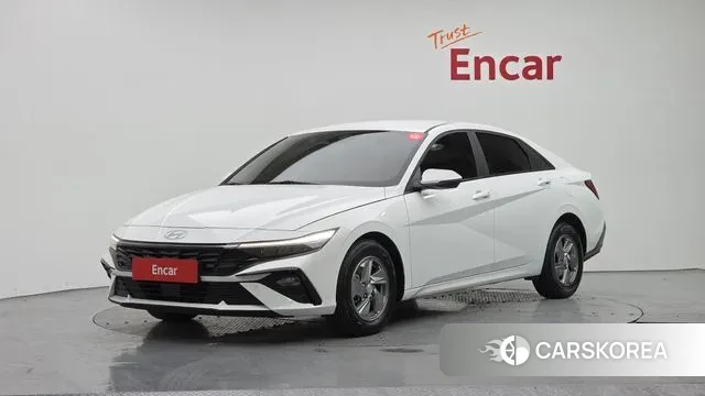 Hyundai The New Avante (CN7) 2023 Белый из Кореи