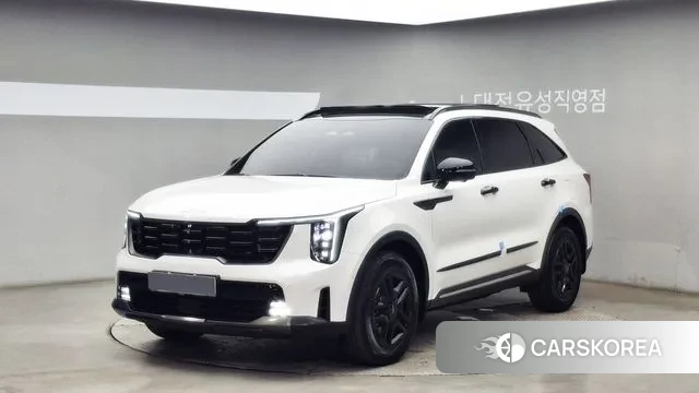 Kia The New Sorento 4th Generation 2024 Белый из Кореи