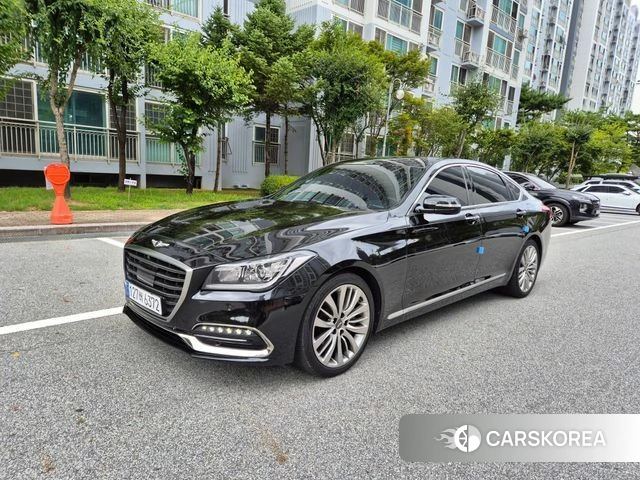 Genesis G80 2018 Черный из Кореи
