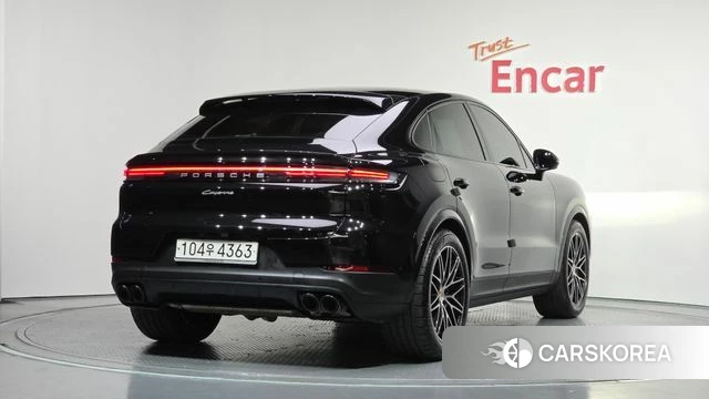 Porsche Cayenne (PO536) 2024 Черный из Кореи