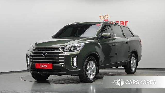Ssangyong The New Rexton Sport 2022 Темно-зеленый из Кореи