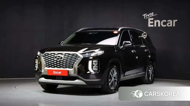 Hyundai Palisade 2022 Черный из Кореи
