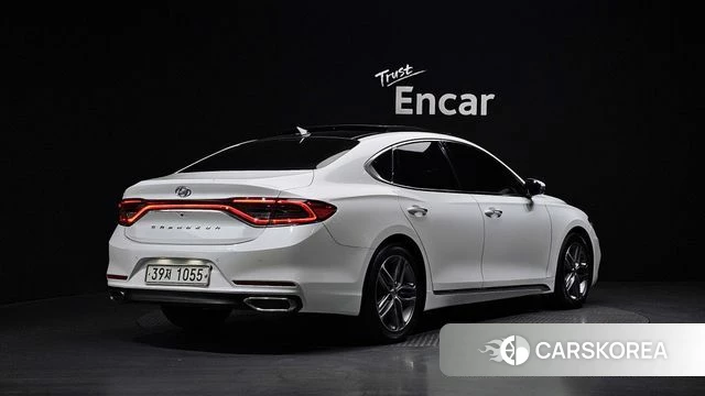 Hyundai Grandeur IG 2018 Белый из Кореи