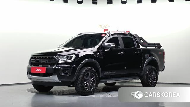Ford Ranger 3rd Generation 2021 Черный из Кореи