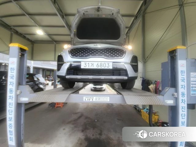 Kia Sportage The Bold 2019 Серебристо-серый из Кореи