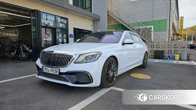 Mercedes-Benz S-Class W222 2018 Белый из Кореи