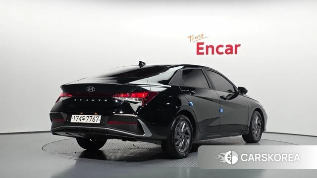 Hyundai The New Avante (CN7) 2023 Черный из Кореи