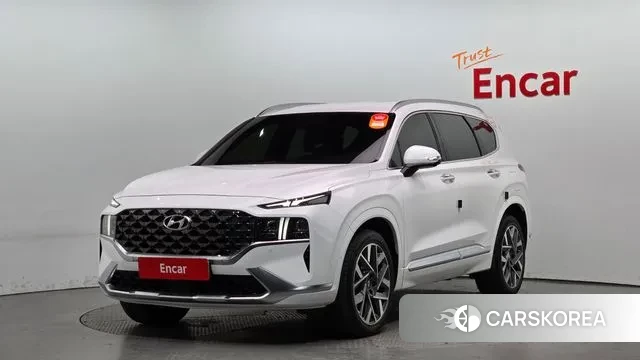 Hyundai The New Santa Fe 2020 Белый из Кореи