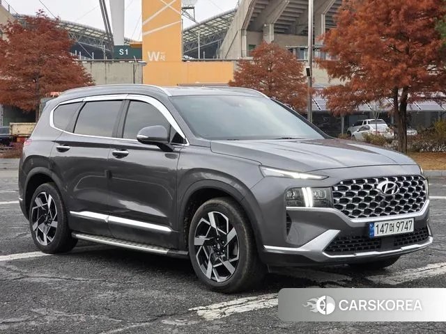 Hyundai The New Santa Fe 2020 Серый из Кореи
