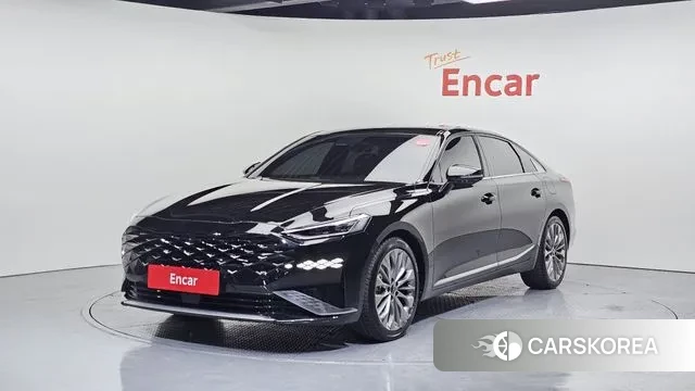 Kia K8 2021 Черный из Кореи