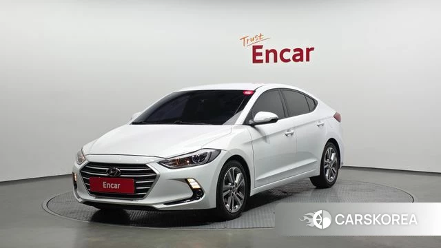 Hyundai Avante AD 2018 Белый из Кореи