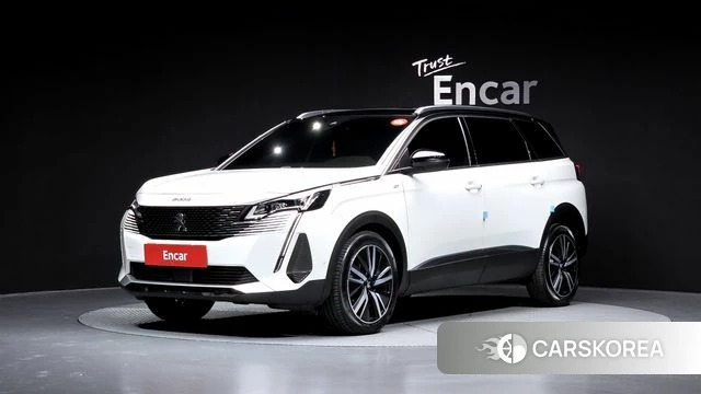 Peugeot 5008 second generation 2024 Белый из Кореи