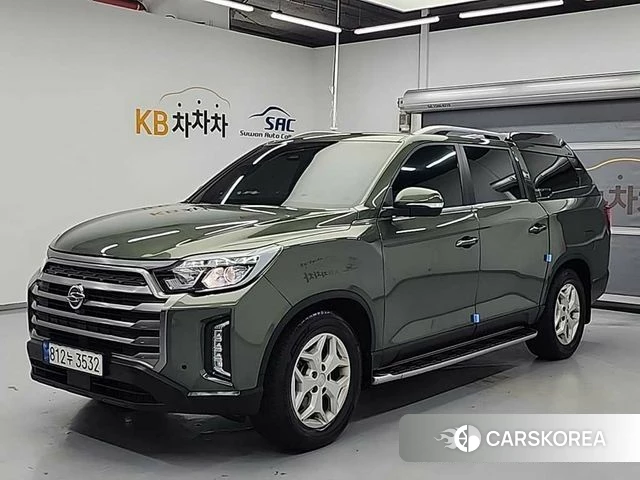 Ssangyong The New Rexton Sport 2023 Зеленый из Кореи