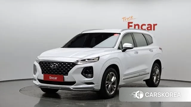 Hyundai Santa Fe TM 2019 Белый из Кореи