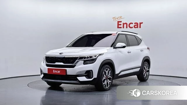 Kia Seltos 2021 Белый из Кореи