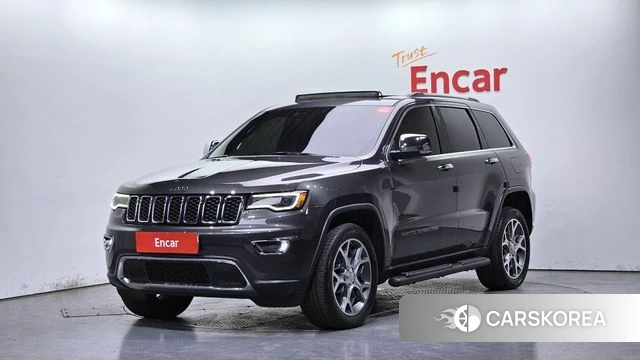 Jeep Grand Cherokee 2021 Серый из Кореи