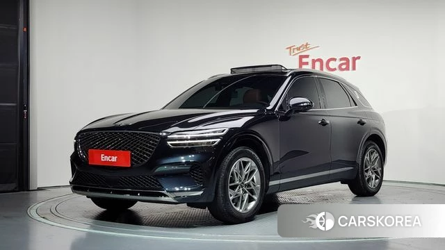 Genesis GV70 2022 Черный из Кореи