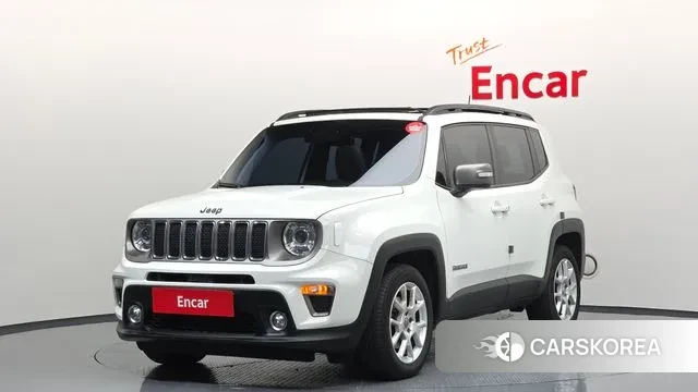Jeep Renegade 2019 Белый из Кореи