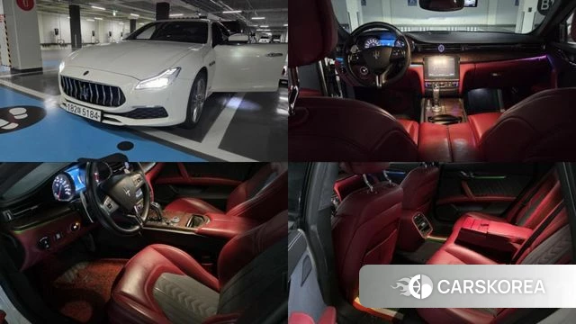 Maserati Quattroporte 2019 Белый из Кореи