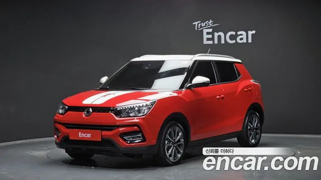 Ssangyong Tivoli Armor 2018 Красный из Кореи