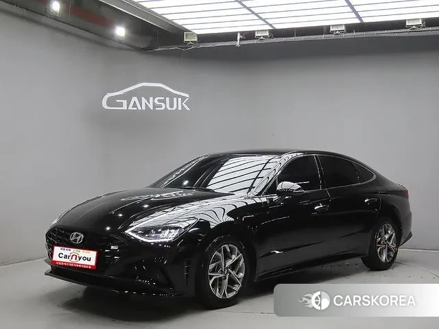 Hyundai Sonata Hybrid (DN8) 2022 Черный из Кореи