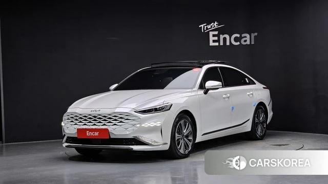 Kia K8 Hybrid 2022 Белый из Кореи