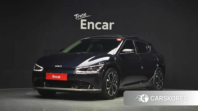 Kia EV6 2022 Синий из Кореи