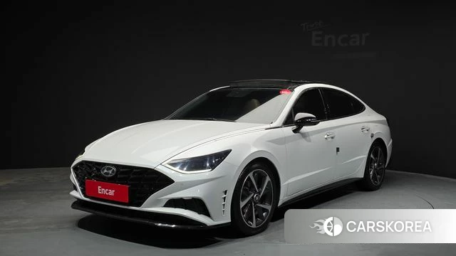 Hyundai Sonata (DN8) 2020 Белый из Кореи