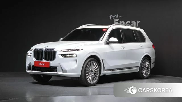 BMW X7 (G07) 2023 Белый из Кореи