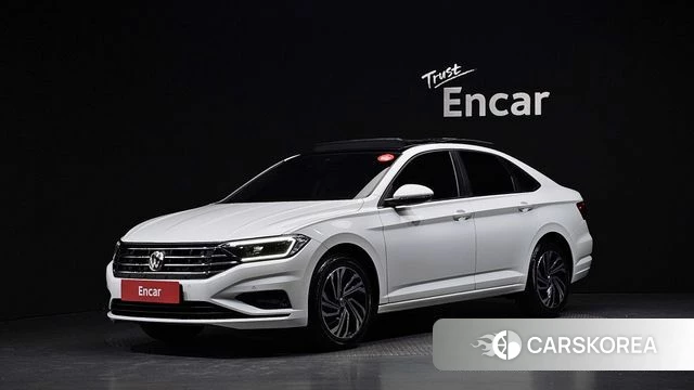Volkswagen 7th Generation of Jetta 2021 Белый из Кореи