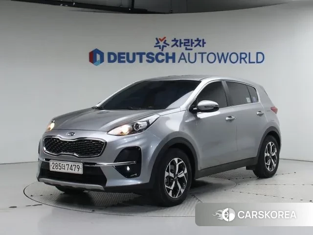 Kia Sportage The Bold 2021 Серый из Кореи