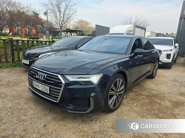 Audi A6 (C8) 2023 Синий из Кореи