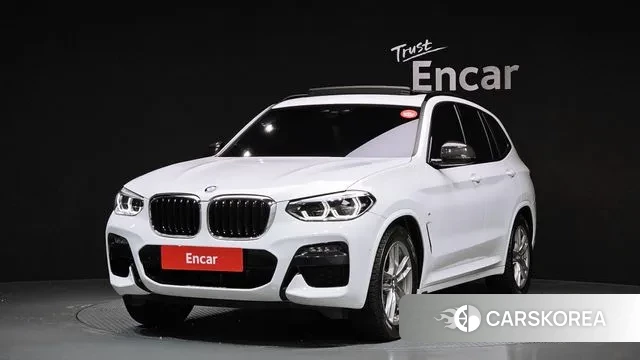 BMW X3 (G01) 2021 Белый из Кореи