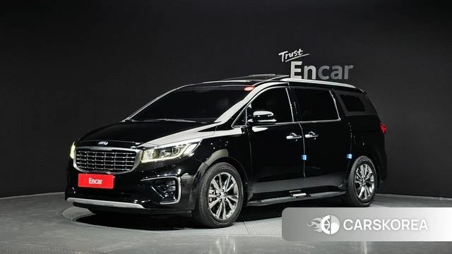 Kia The New Carnival 2019 Черный из Кореи