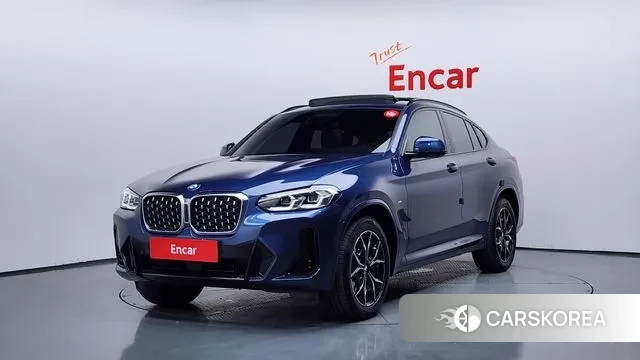 BMW X4 (G02) 2023 Синий из Кореи