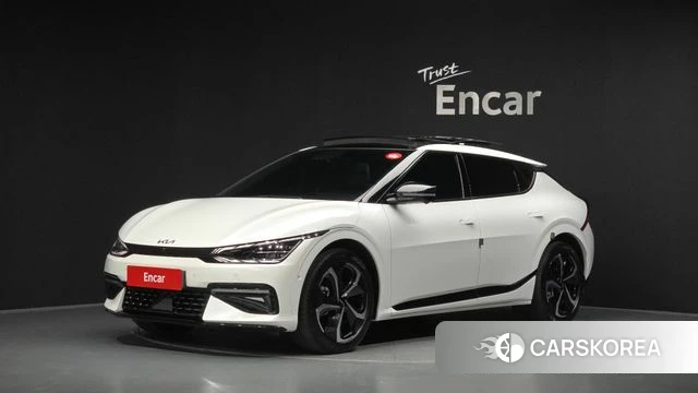 Kia EV6 2023 Белый из Кореи
