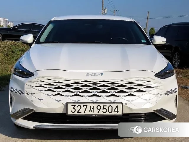 Kia K8 2021 Белый из Кореи