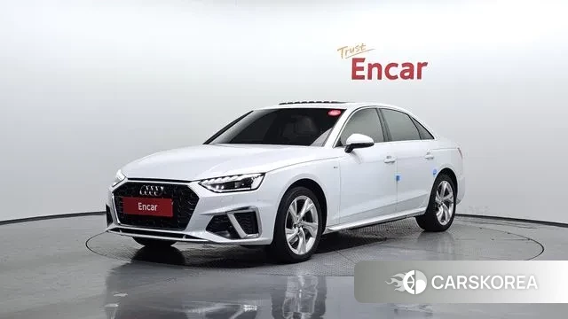 Audi A4 (B9) 2021 Белый из Кореи