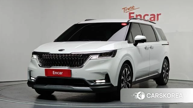 Kia Carnival 4th generation 2021 Белый из Кореи