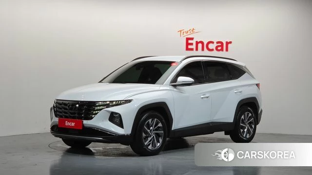 Hyundai Tucson Hybrid (NX4) 2022 Белый из Кореи