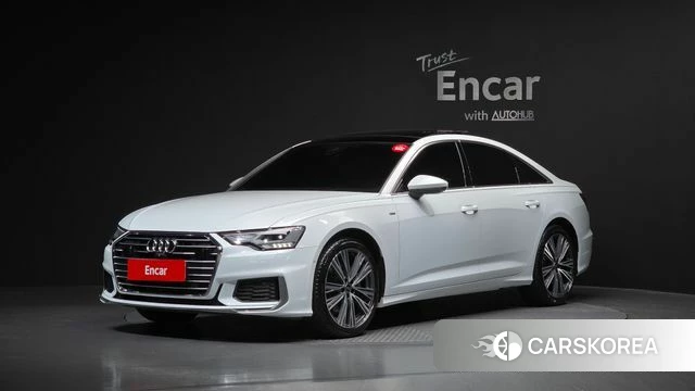 Audi A6 (C8) 2022 Белый из Кореи