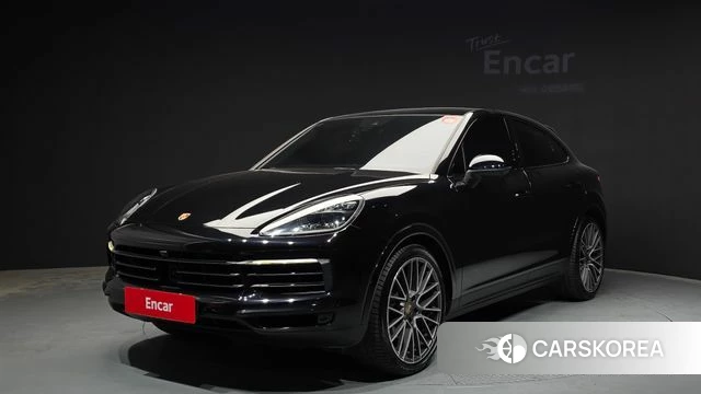 Porsche Cayenne (PO536) 2021 Черный из Кореи