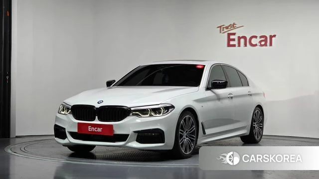 BMW 5 Series (G30) 2019 Белый из Кореи