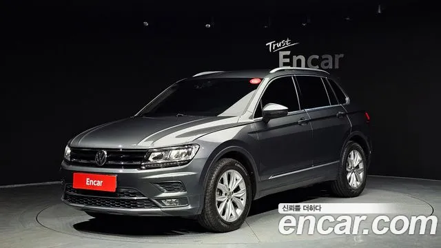 Volkswagen Tiguan second Generation 2019 Серый из Кореи